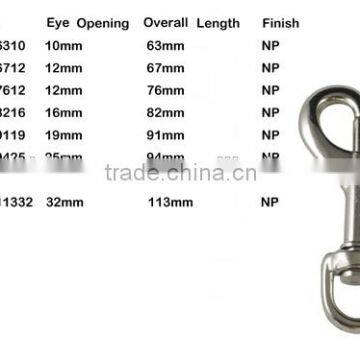 New zinc alloy fast swivel snap SHRD6712