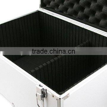 Aluminium Fligh t Case Silver DJ Tool Box 450x310x240mm Internal Divider photo-3