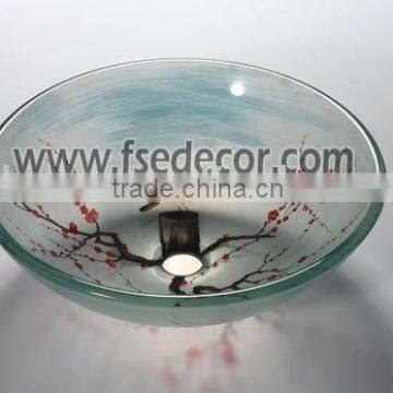 Colorful Glass Sink(FSE-GS-010190)