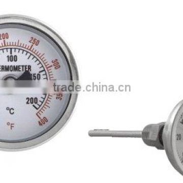 Bimetallic Thermometer Back Connection Temperature gauge manufacturer