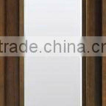 Round Top Glass Wooden Single Door Designs Interior DJ-S5200MR