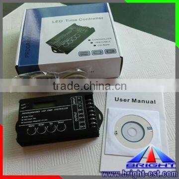 Dimmable Programmable time led light controller tc420