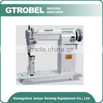 Single/Double Needle Roller shoe making Post bed Lockstitch Sewing Machine