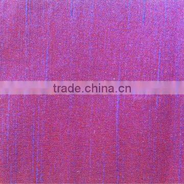 Poly Dupion Slub Fabric Supplier