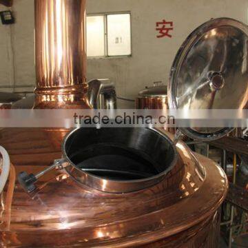 Red copper Restaurant 300L 500L 1000L beer equipment Beer brewing machine Beer brewing