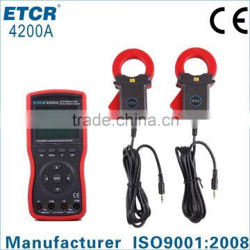 ISO CE ETCR4200A Intelligent Large Clamp Phase Volt-ampere Meter digital panel meter