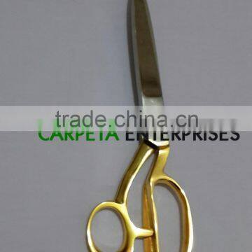 Professional Tailor Scissor Gold Plated photo-6