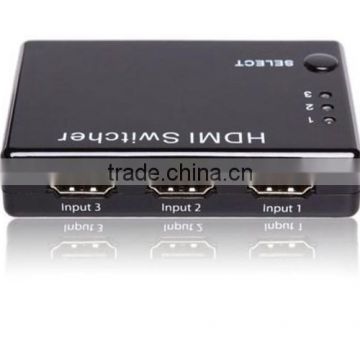 1080P&3D Mini 3x1 HDMI switch splitter with IR,Remote control