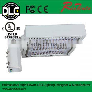 5years warranty UL DLC approved shoebox light 150 100W 200W LED street lighting