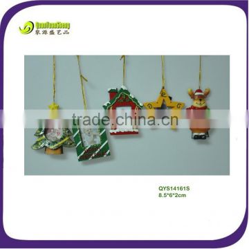 5 pcs/set photo frame dropping christmas tree decorations