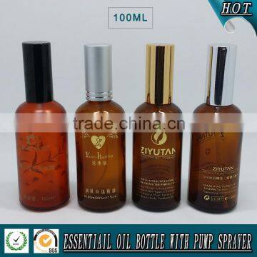100ml Amber Glass Spray Bottle With Gold Lid Quality Choice