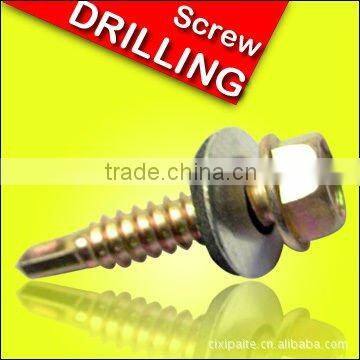 self tapping hex head screw