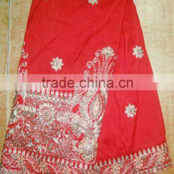 Top Selling Soft Custom African Raw Silk George for Women Dresses photo-2