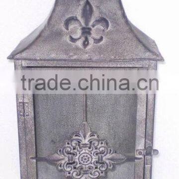 KS4283F- Rectangle Metal Candle Lantern photo-1