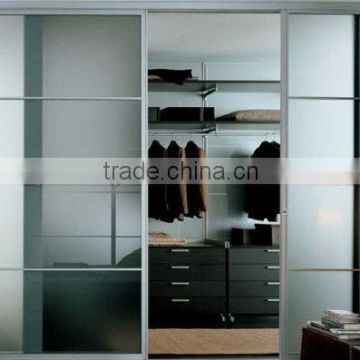 Glass closet door with EN12150 certificate