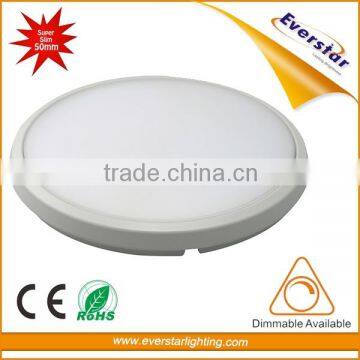 LED Ceiling Lamp 9020,20w,AC100-265V,850lm,Beam angle:120 ,PC base and PC cover,IP54,IK10,