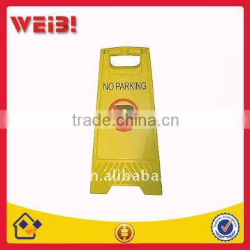 Plastic Warning Sign Board, A-Shape Caution Board, Traffic Warning Board