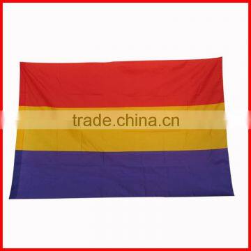 90*150cm flying flag,promotion flag bannner,red yellow purple flag