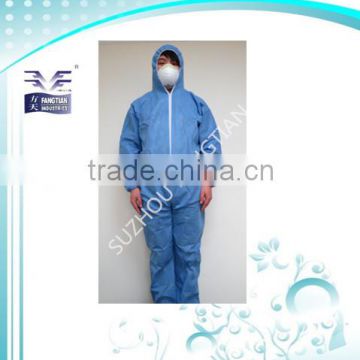 PP non-woven disposable coverall with CE