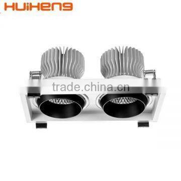 30w*2 CREE led grille Aluminum Rectangular Driver Down lamp