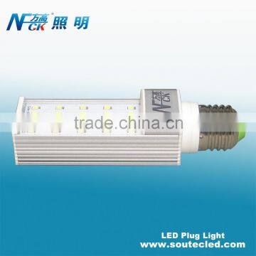 SMD 2835 Plug Led Light 5watt E27 G24 Light Base High Efficiency Power Saving Led Horizontal Light photo-2