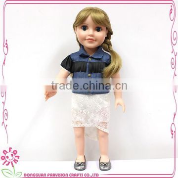 Girl doll clothing oem, doll clothes in toy accessories