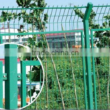 Galvanized PVC Coated Frame Panel Welded Wire Mesh Fence