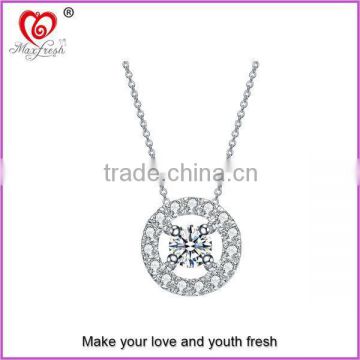 Exquisite Rhinestone Pendant Necklace Charm Pendant Necklace Chain Necklace Factory Price