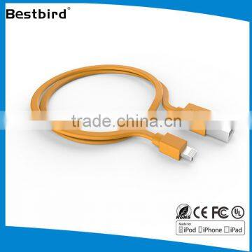 High Quality transparent braid shield mini usb cable