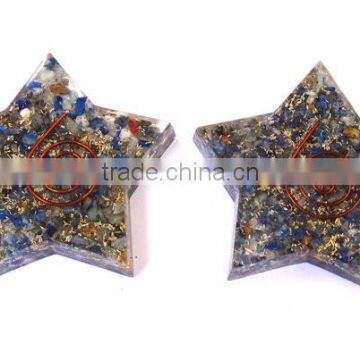 Lapis Lazuli Orgone Merkaba Star : Pentagram Products