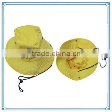 Cotton Custom Design and Style Wide Brim Fishing Bucket Hat With String photo-3