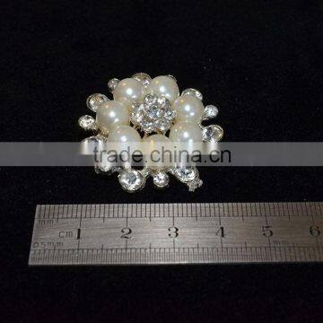  china hot sell crystal brooch wedding bouquet
