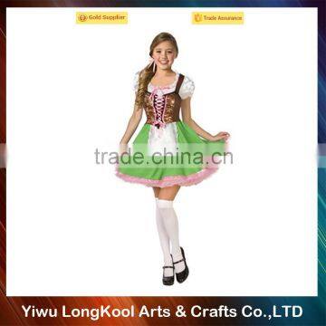 Factory direct sale cheap price oktoberfest costume new lady german fancy dress sexy costume