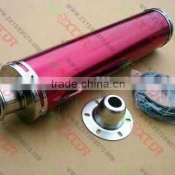 alloy exhaust muffler for scooter bikes