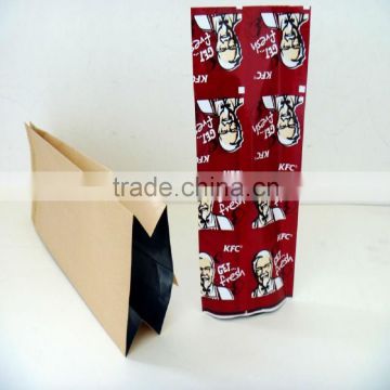 Supplier of Cheap Custom take away fast food paper bag