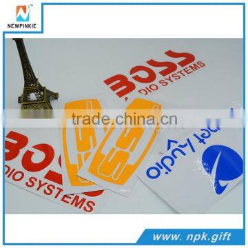 2016 New Promotional Gifts Die Cut Decorative Car Body Sticker Paper