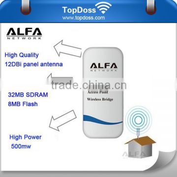 ALFA network 5 ghz 500mW Wireless Outdoor CPE Router AP/Bridge