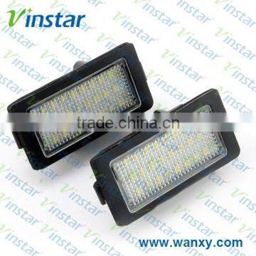 LED License Plate Lamp for BMW E38 Canbus LED Number Plate Lamp E38 E11 LED License Plate Lamp