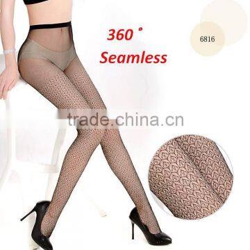 6816 new style pantyhose 360 seamless tights