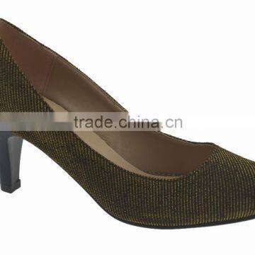 China shoe factory lowest price shinning elegant ladies high heel shoes