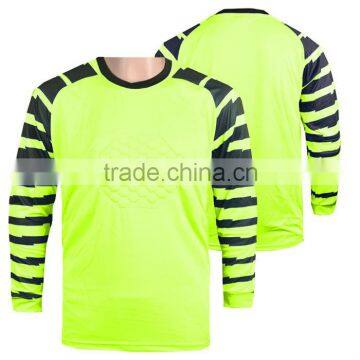 Hot sale cheap long sleeve soccer goalkeeper jersey