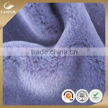 Super Hot China Factory Plain Soft Pluch Wool Fabric