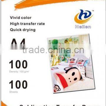 inkjet sublimation paper transfer paper for mugs 100gsm