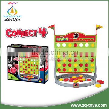 Plastic educational connect four game board game toys with En71,7P