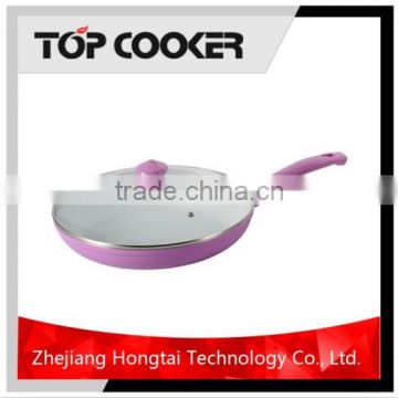 Aluminum Forged ceramic coating frying pan cookware