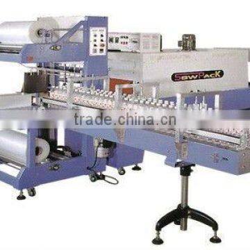 Automatic shrink film packing machine (for packaged bottled water)