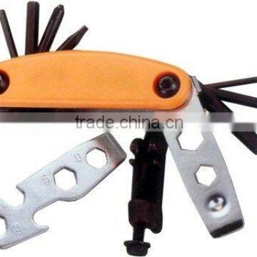 11 PCS FOLDING TYPE BICYCLE TOOLS (GS-4551Y04)