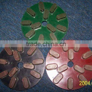 Stone Grinding and polishing pads for marble and granite