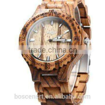 2016 Luxury Novelty Wooden Watches Different Sandal Unisex Japan Movement Gift Wooden Case WristWatches Customize Logo Quality Choice photo-4