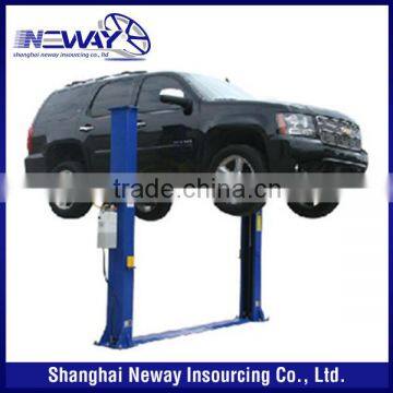 CE certified 4 ton two post vehicle hoist